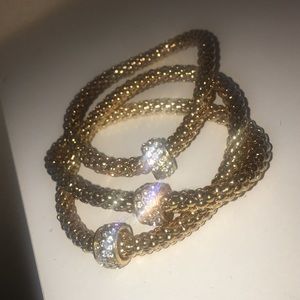 3 Gold Bracelets✨